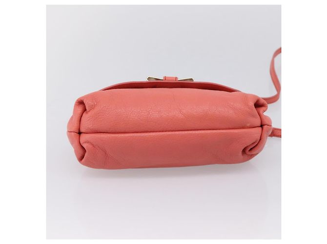 Chloé Borsa Chloe Lily in pelle 2way Rosa Oro Auth 200938A D'oro - vista 11