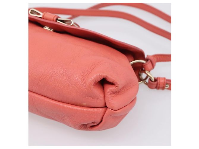 Chloé Borsa Chloe Lily in pelle 2way Rosa Oro Auth 200938A D'oro - vista 12