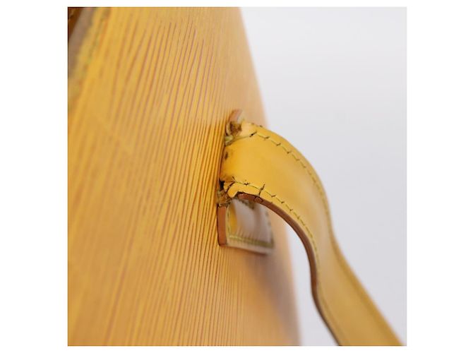 LOUIS VUITTON Borsa a tracolla Epi Lussac Yellow M52289 LV Auth 200272 Giallo - vista 10