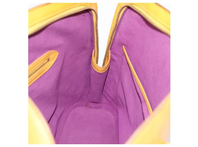 LOUIS VUITTON Borsa a tracolla Epi Lussac Yellow M52289 LV Auth 200272 Giallo - vista 19