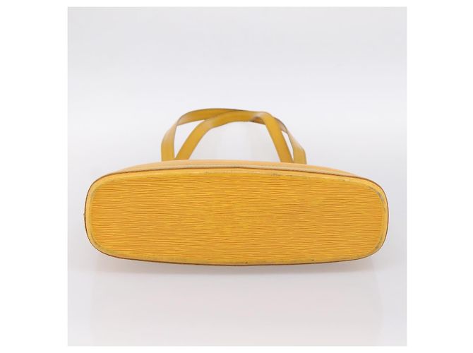 LOUIS VUITTON Borsa a tracolla Epi Lussac Yellow M52289 LV Auth 200272 Giallo - vista 5