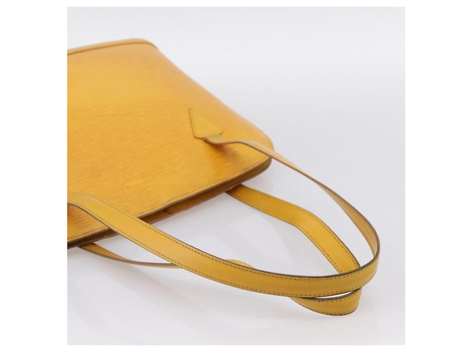 LOUIS VUITTON Borsa a tracolla Epi Lussac Yellow M52289 LV Auth 200272 Giallo - vista 7