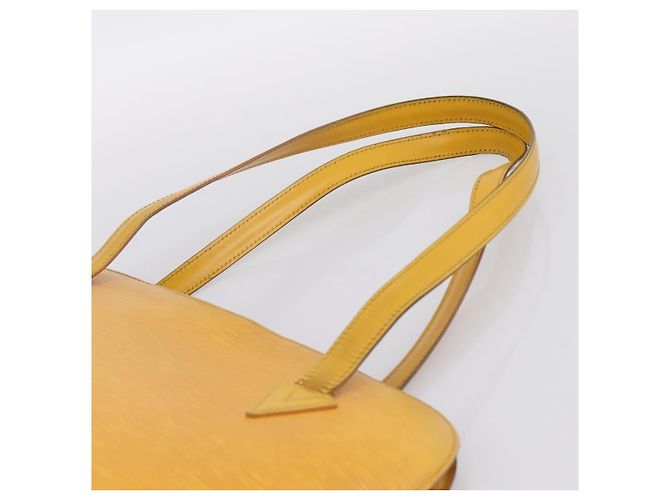 LOUIS VUITTON Borsa a tracolla Epi Lussac Yellow M52289 LV Auth 200272 Giallo - vista 8