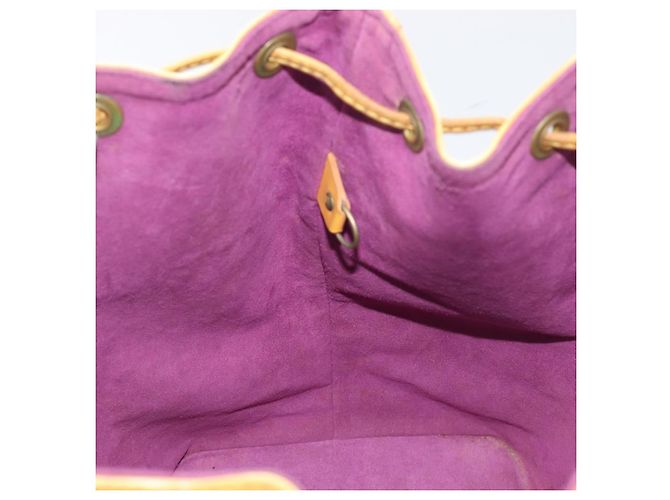 Borsa a tracolla LOUIS VUITTON Epi Petit Noe Tassili Yellow M44109 LV Auth 198986 - vista 18