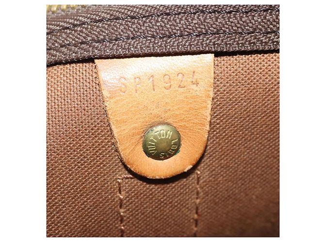 LOUIS VUITTON Monogram Keepall 55 Boston Bag M41424 LV Auth 195692 Monogramma - vista 12