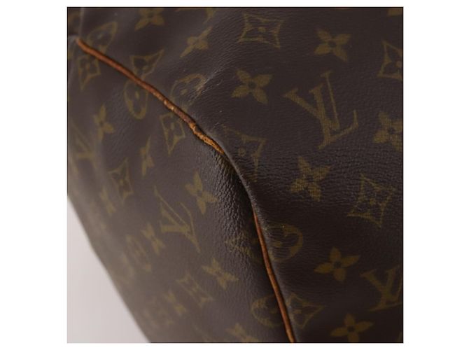 LOUIS VUITTON Monogram Keepall 55 Boston Bag M41424 LV Auth 195692 Monogramma - vista 16