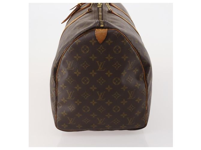 LOUIS VUITTON Monogram Keepall 55 Boston Bag M41424 LV Auth 195692 Monogramma - vista 3