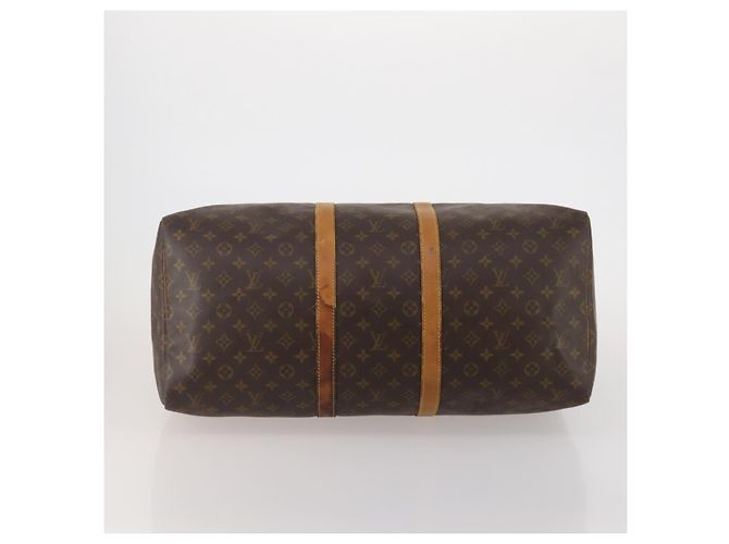 LOUIS VUITTON Monogram Keepall 55 Boston Bag M41424 LV Auth 195692 Monogramma - vista 5