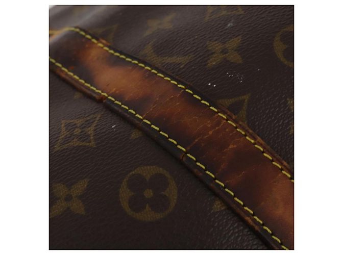LOUIS VUITTON Monogram Keepall 55 Boston Bag M41424 LV Auth 195692 Monogramma - vista 8