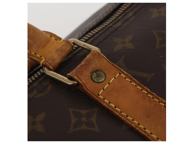 LOUIS VUITTON Monogram Keepall 55 Boston Bag M41424 LV Auth 195692 Monogramma - vista 9