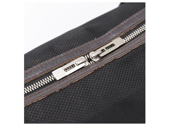 LOUIS VUITTON Damier Geant Explorateur Shoulder Bag Black M93616 LV Auth 200910A Nero - vista 10