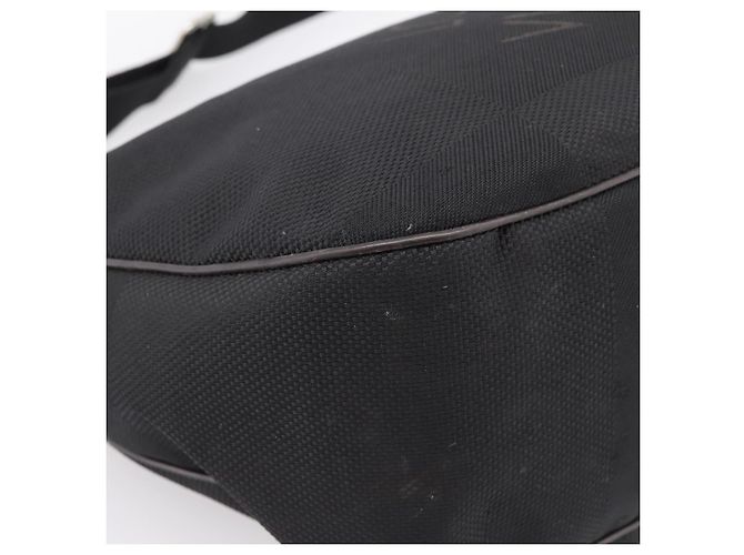 LOUIS VUITTON Damier Geant Explorateur Shoulder Bag Black M93616 LV Auth 200910A Nero - vista 14
