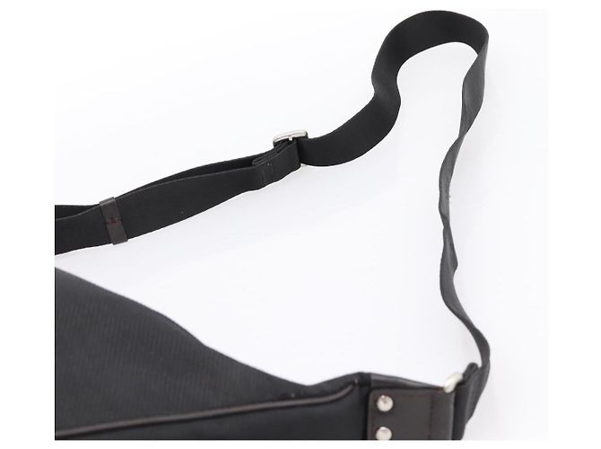 LOUIS VUITTON Damier Geant Explorateur Shoulder Bag Black M93616 LV Auth 200910A Nero - vista 8