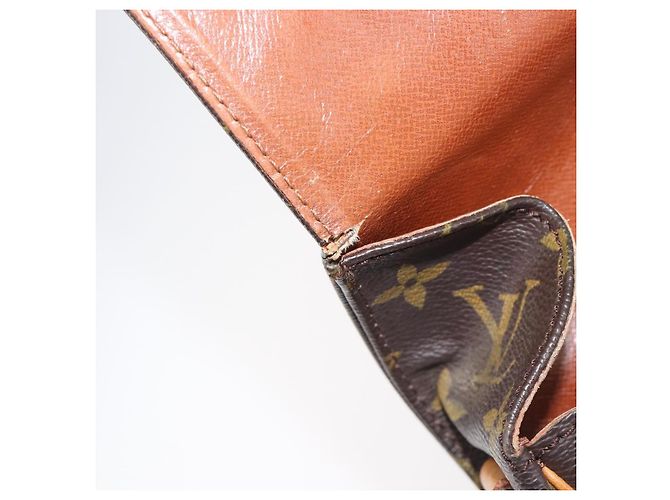 LOUIS VUITTON Borsa a tracolla Monogram Cartouchiere MM M51253 LV Auth BA15094 Monogramma - vista 10