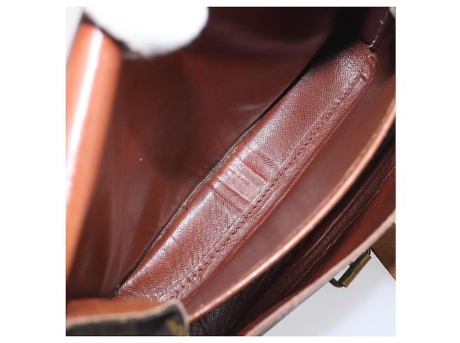 LOUIS VUITTON Borsa a tracolla Monogram Cartouchiere MM M51253 LV Auth BA15094 Monogramma - vista 11