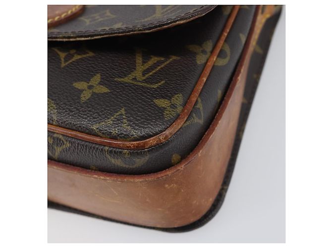 LOUIS VUITTON Borsa a tracolla Monogram Cartouchiere MM M51253 LV Auth BA15094 Monogramma - vista 15