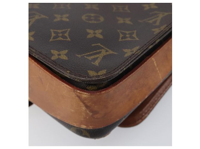 LOUIS VUITTON Borsa a tracolla Monogram Cartouchiere MM M51253 LV Auth BA15094 Monogramma - vista 16
