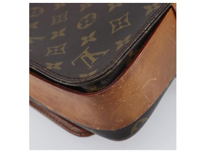 LOUIS VUITTON Borsa a tracolla Monogram Cartouchiere MM M51253 LV Auth BA15094 Monogramma - vista 17