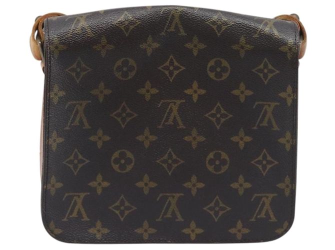 LOUIS VUITTON Borsa a tracolla Monogram Cartouchiere MM M51253 LV Auth BA15094 Monogramma - vista 2