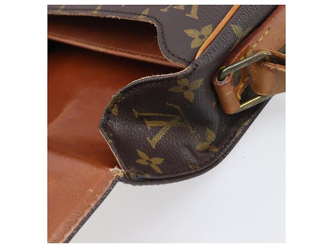 LOUIS VUITTON Borsa a tracolla Monogram Cartouchiere MM M51253 LV Auth BA15094 Monogramma - vista 20