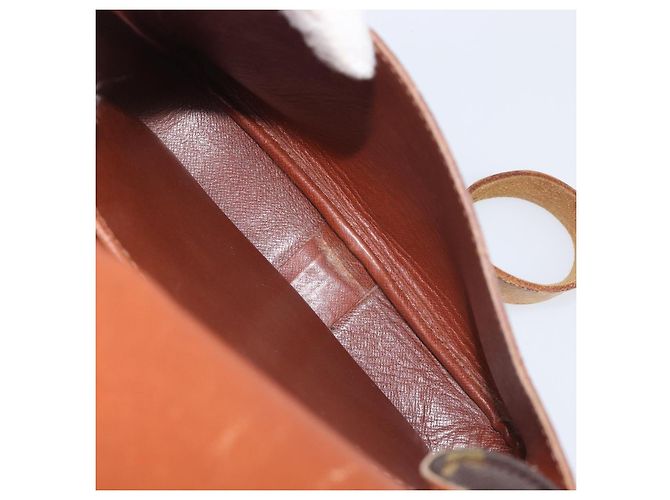 LOUIS VUITTON Borsa a tracolla Monogram Cartouchiere MM M51253 LV Auth BA15094 Monogramma - vista 25