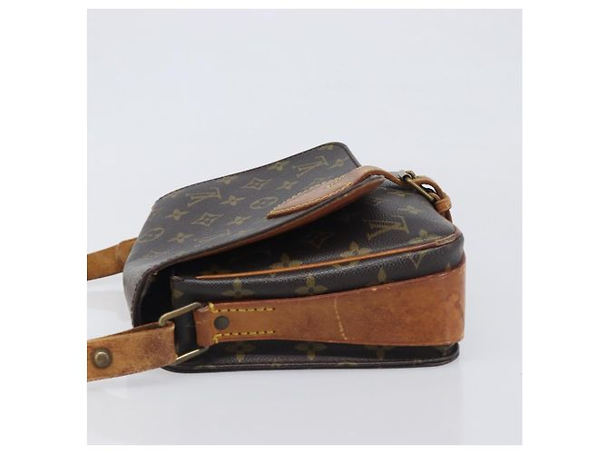 LOUIS VUITTON Borsa a tracolla Monogram Cartouchiere MM M51253 LV Auth BA15094 Monogramma - vista 4