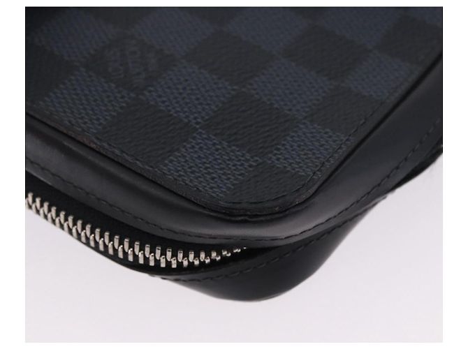 LOUIS VUITTON Damier Grafitte Zippy XL Wallet N41503 LV Auth 198537 Damier ebene - vista 14