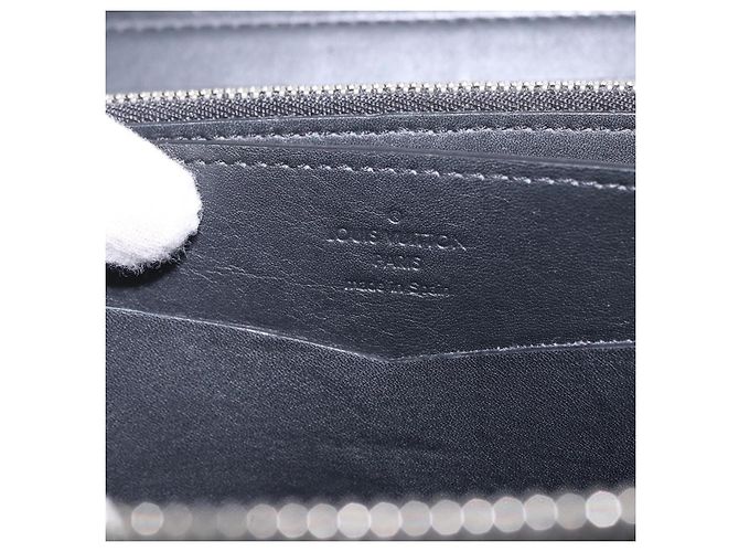 LOUIS VUITTON Damier Grafitte Zippy XL Wallet N41503 LV Auth 198537 Damier ebene - vista 19