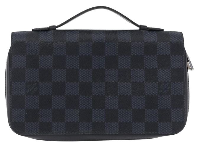 LOUIS VUITTON Damier Grafitte Zippy XL Wallet N41503 LV Auth 198537 Damier ebene - vista 2