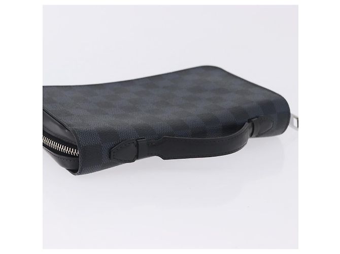 LOUIS VUITTON Damier Grafitte Zippy XL Wallet N41503 LV Auth 198537 Damier ebene - vista 6