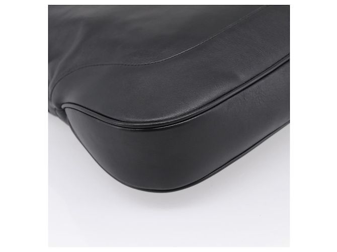 Borsa a tracolla GUCCI Jackie in pelle 2way Nera Argento 764202 Auth SW2671SAM Nero - vista 13