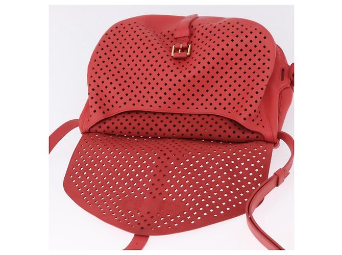 LOUIS VUITTON Borsa a tracolla Furore Saumur 30 Coraille M93996 LV Auth BA14787M Rosa - vista 10