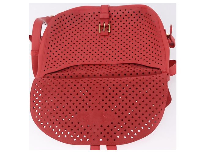 LOUIS VUITTON Borsa a tracolla Furore Saumur 30 Coraille M93996 LV Auth BA14787M Rosa - vista 25
