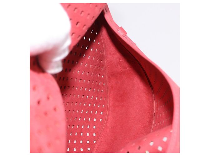 LOUIS VUITTON Borsa a tracolla Furore Saumur 30 Coraille M93996 LV Auth BA14787M Rosa - vista 28