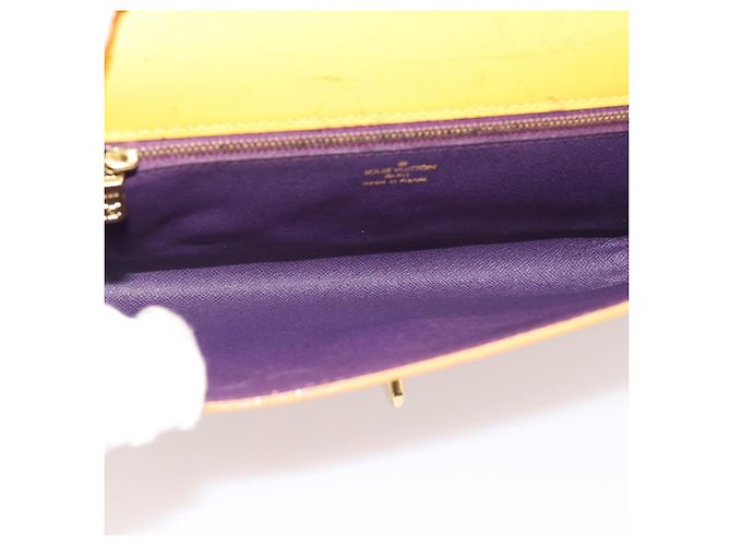 LOUIS VUITTON Epi Pochette Arche Shoulder Bag Yellow M52579 LV Auth 199007 Giallo - vista 10