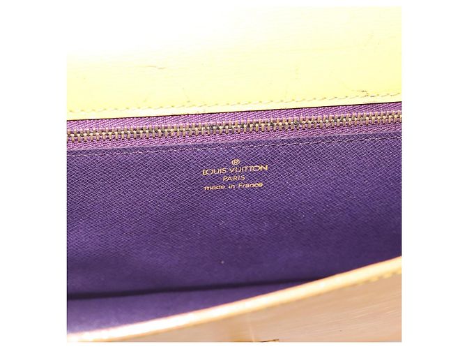 LOUIS VUITTON Epi Pochette Arche Shoulder Bag Yellow M52579 LV Auth 199007 Giallo - vista 19