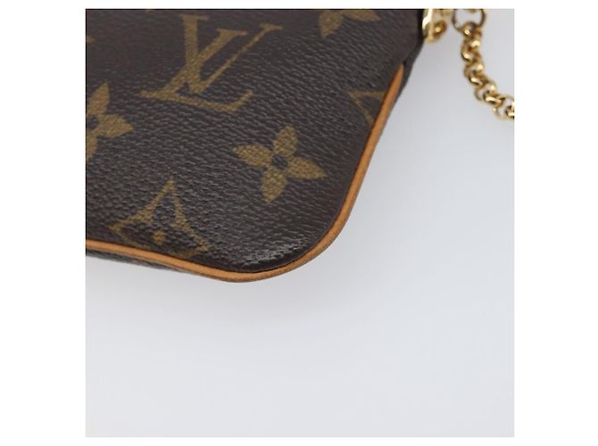 LOUIS VUITTON Monogram Pochette Mira PM Accessory Pouch M60095 LV Auth 196885V Monograma - vista 16