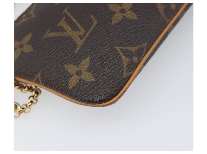 LOUIS VUITTON Monogram Pochette Mira PM Accessory Pouch M60095 LV Auth 196885V Monograma - vista 17