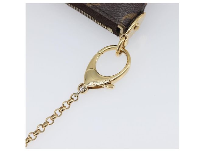 LOUIS VUITTON Monogram Pochette Mira PM Accessory Pouch M60095 LV Auth 196885V Monograma - vista 18