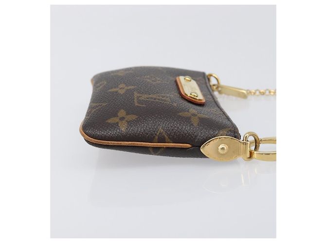 LOUIS VUITTON Monogram Pochette Mira PM Accessory Pouch M60095 LV Auth 196885V Monograma - vista 3