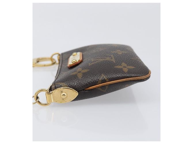 LOUIS VUITTON Monogram Pochette Mira PM Accessory Pouch M60095 LV Auth 196885V Monograma - vista 4