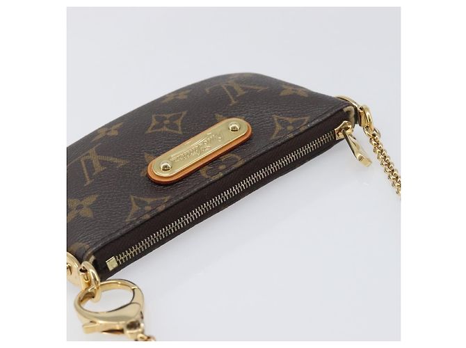 LOUIS VUITTON Monogram Pochette Mira PM Accessory Pouch M60095 LV Auth 196885V Monograma - vista 6