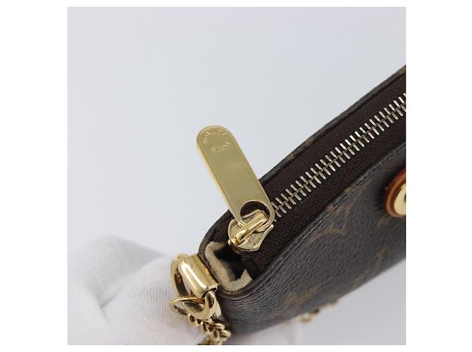 LOUIS VUITTON Monogram Pochette Mira PM Accessory Pouch M60095 LV Auth 196885V Monograma - vista 9