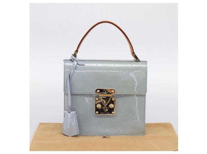 LOUIS VUITTON Monogram Vernis Spring Street Hand Bag Lavande M91216 Auth 200156V - vista 12