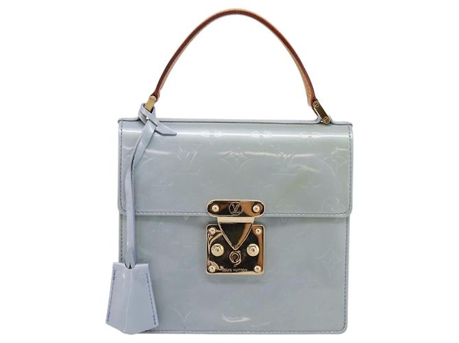 LOUIS VUITTON Monogram Vernis Spring Street Hand Bag Lavande M91216 Auth 200156V - vista 13