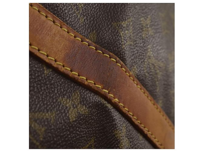 LOUIS VUITTON Monogram Sac Souple 35 Boston Bag M41626 LV Auth am12447 Monograma - vista 10