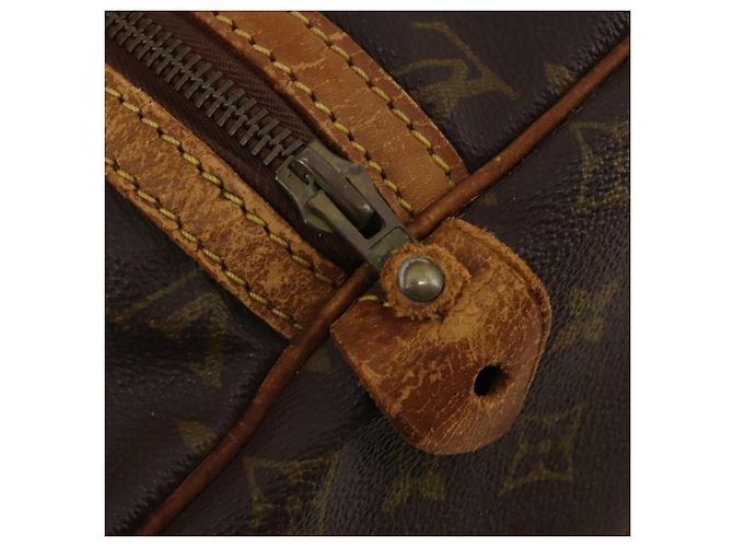 LOUIS VUITTON Monogram Sac Souple 35 Boston Bag M41626 LV Auth am12447 Monograma - vista 11