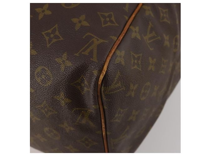 LOUIS VUITTON Monogram Sac Souple 35 Boston Bag M41626 LV Auth am12447 Monograma - vista 16