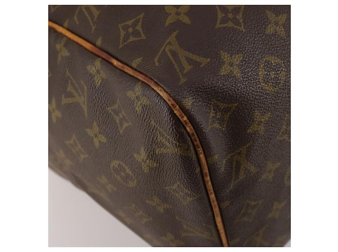 LOUIS VUITTON Monogram Sac Souple 35 Boston Bag M41626 LV Auth am12447 Monograma - vista 17