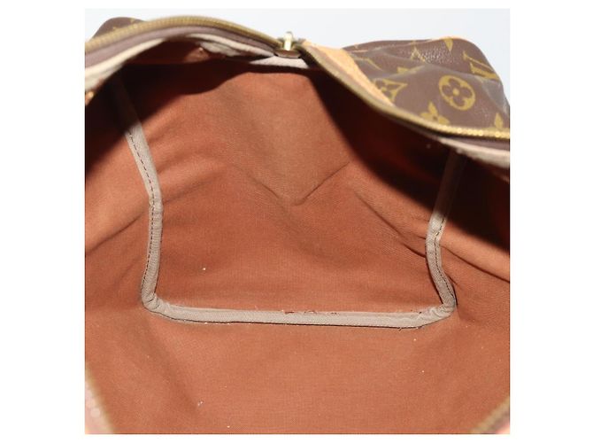 LOUIS VUITTON Monogram Sac Souple 35 Boston Bag M41626 LV Auth am12447 Monograma - vista 20